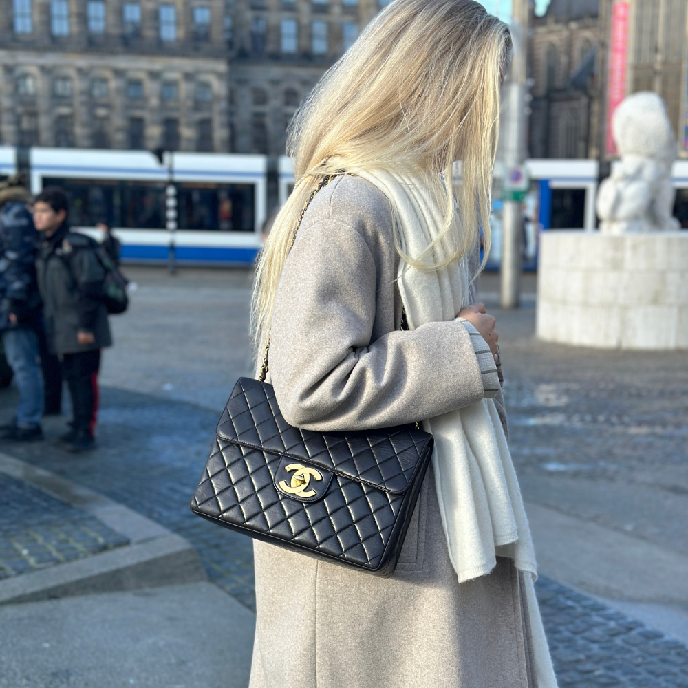 Chanel Jumbo Handbag Bag - Lynora Bags