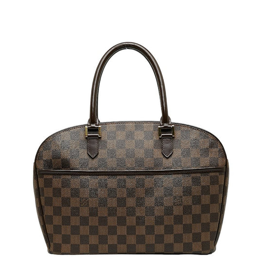Louis Vuitton Damiere Sarria Horizontal Handbag N51282 Brown PVC Leather Louis Vuitton