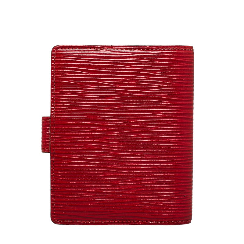 Louis Vuitton Epic Miniature Handbook Cover R20077 Castilian Red Noir Leather Louis Vuitton
