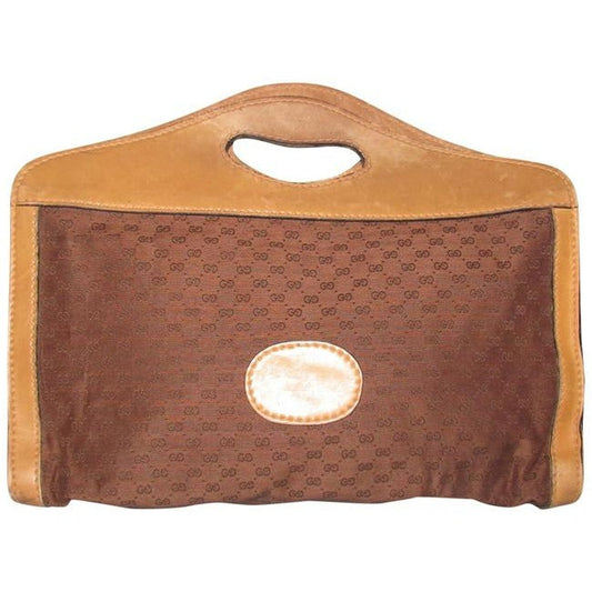 Gucci Leather Top Handle Tote