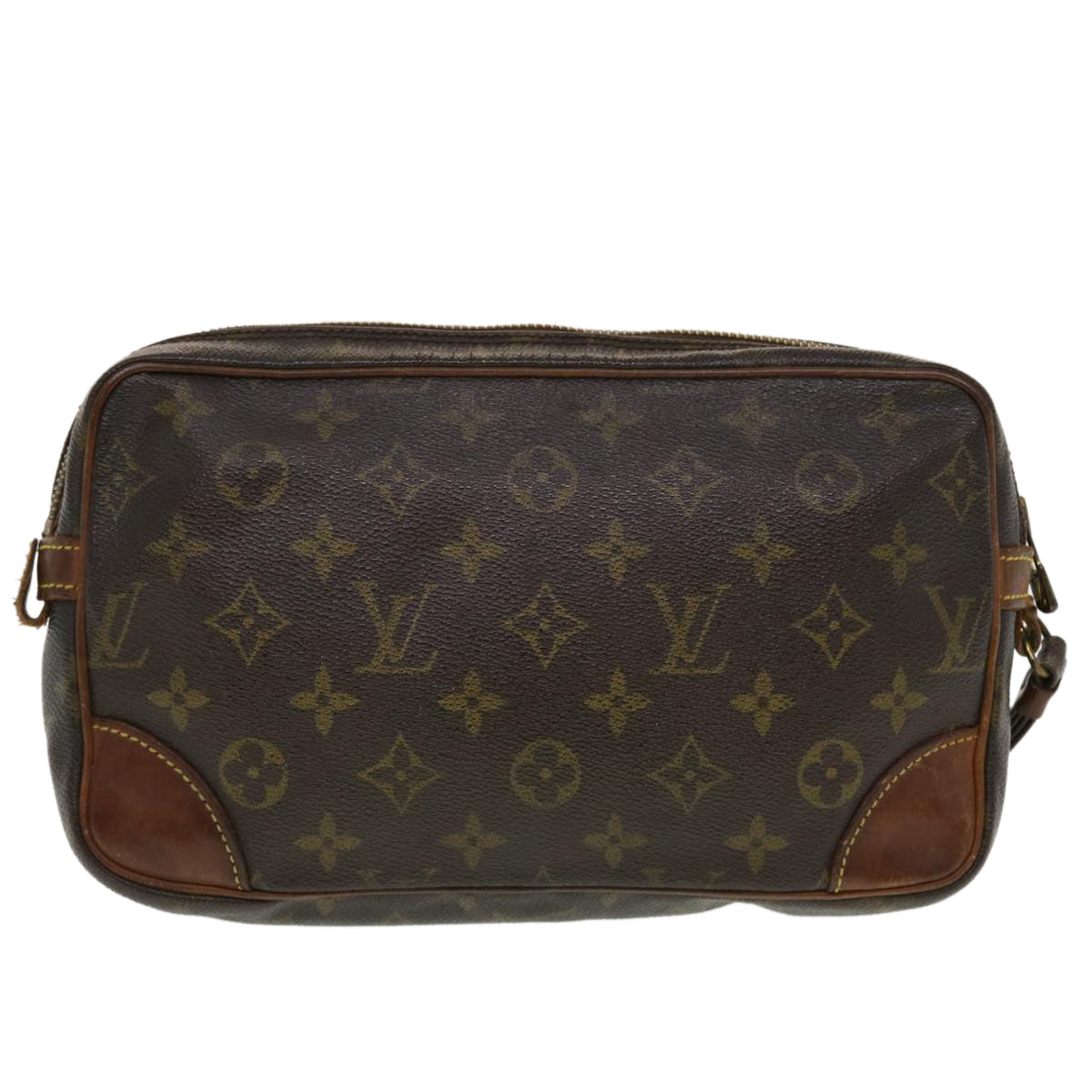 LOUIS VUITTON Monogram Marly Dragonne GM Clutch Bag LV