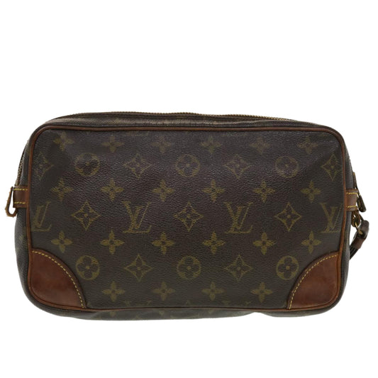 LOUIS VUITTON Monogram Marly Dragonne GM Clutch Bag LV