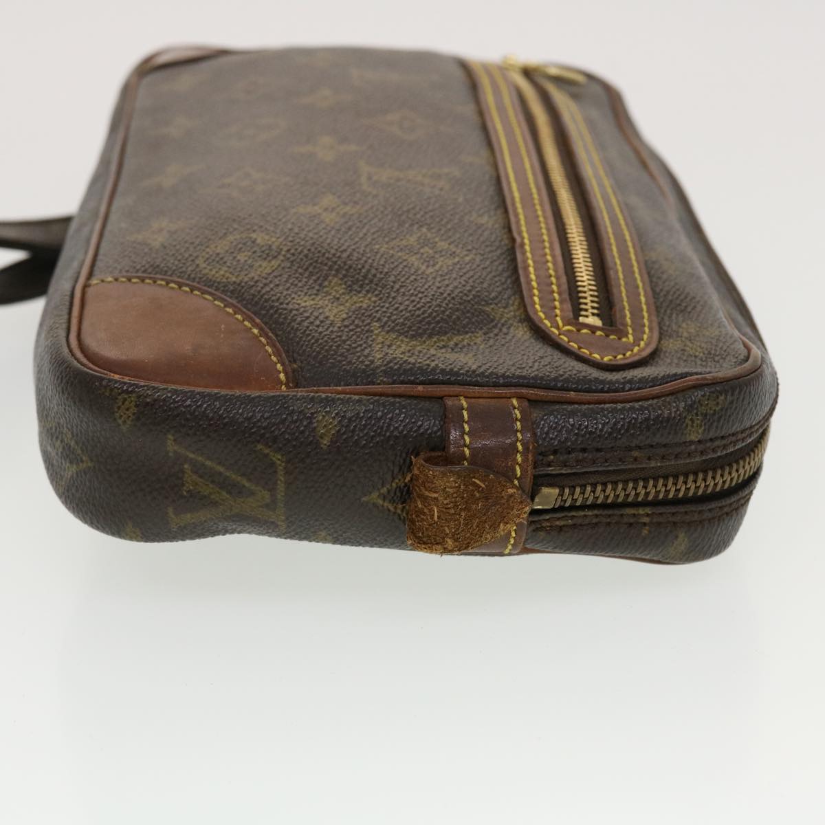 LOUIS VUITTON Monogram Marly Dragonne GM Clutch Bag LV