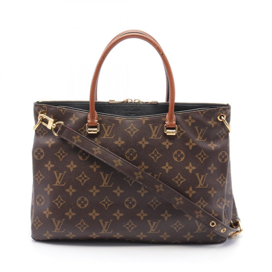 Louis Vuitton Coated Canvas Monogram Pvc Leather Handbag