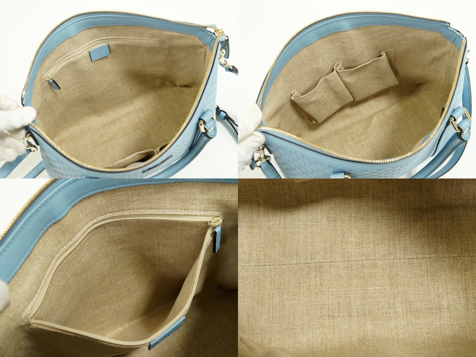 Gucci Guccissima Leather Handbag Style 4