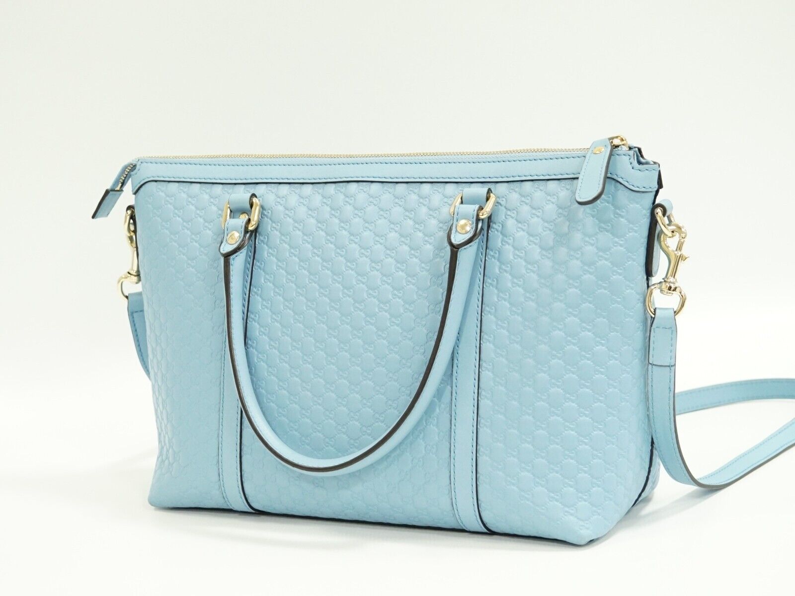 Gucci Guccissima Leather Handbag Style 4