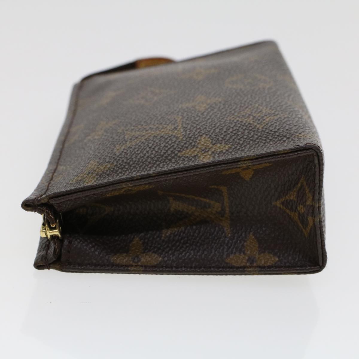 LOUIS VUITTON Monogram Poche Toilette 15 Pouch M47546 LV Auth 44652
