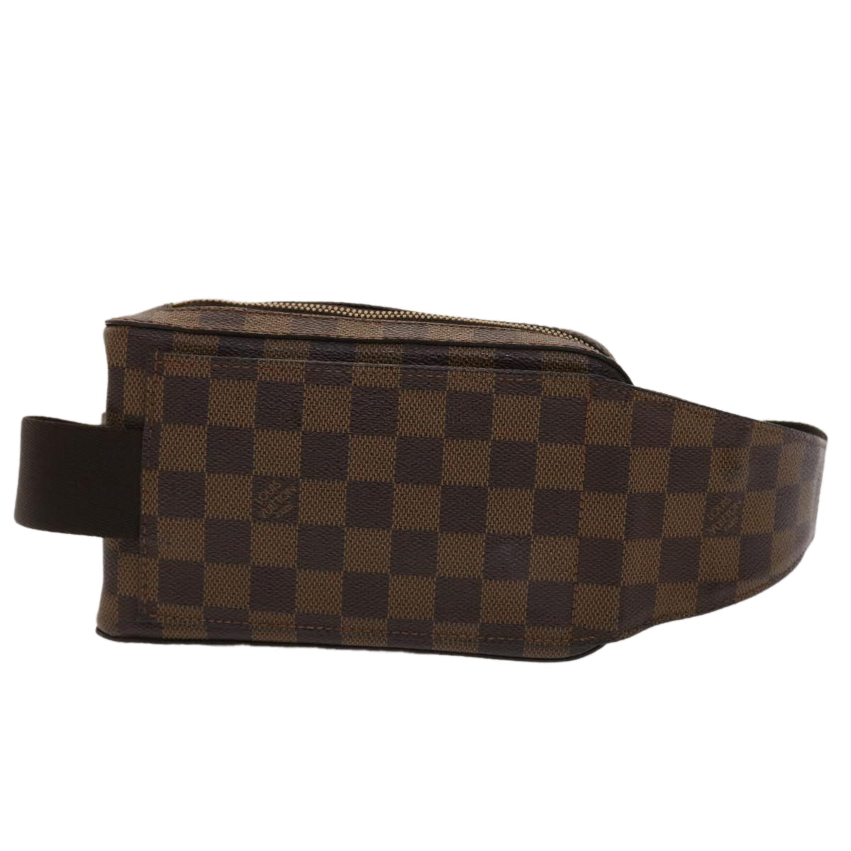 LOUIS VUITTON Damier Ebene Geronimos Shoulder Bag LV Auth
