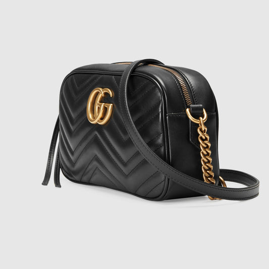 Gucci Monogram Chain Leather Crossbody