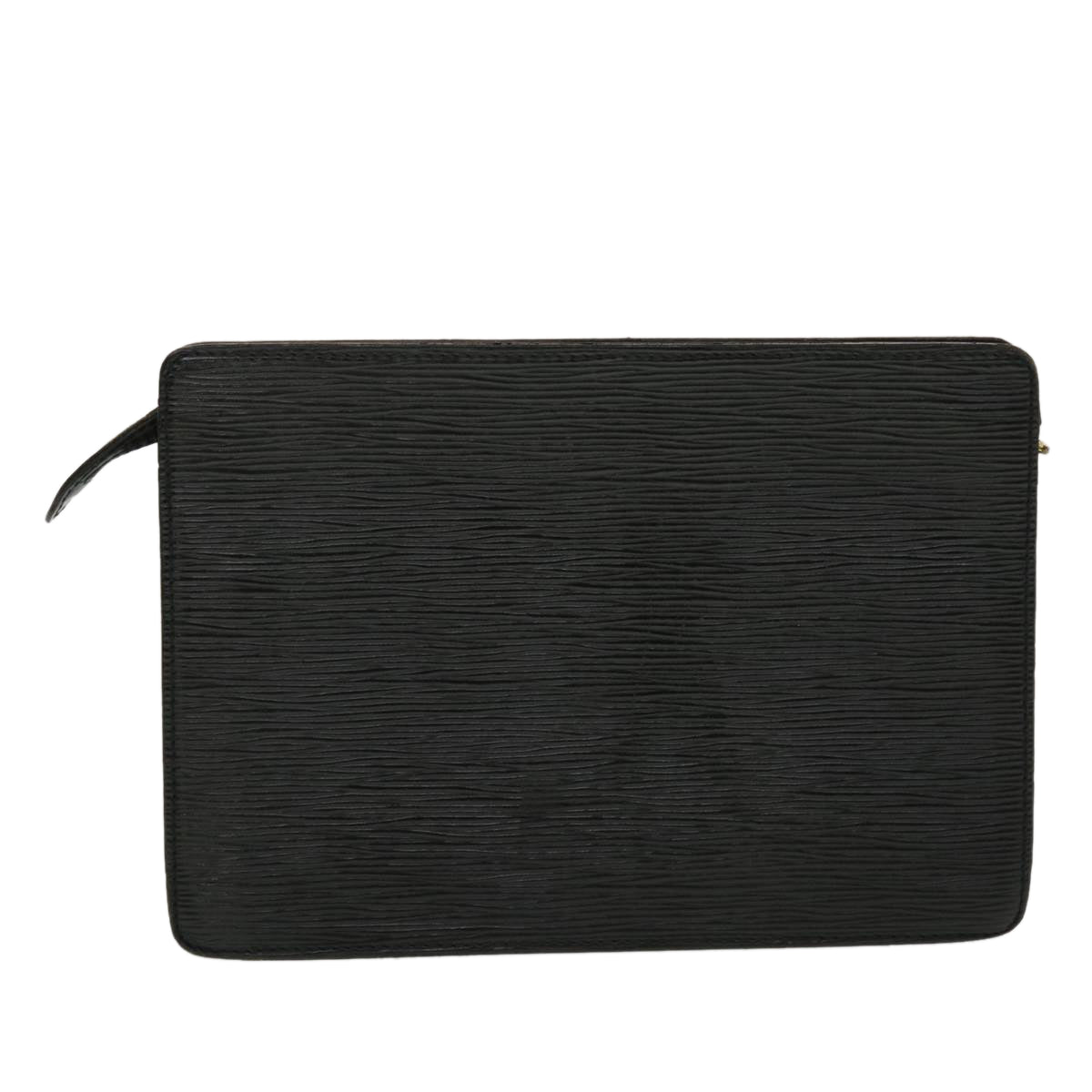 LOUIS VUITTON Epi Pochette Homme Clutch Bag Black LV