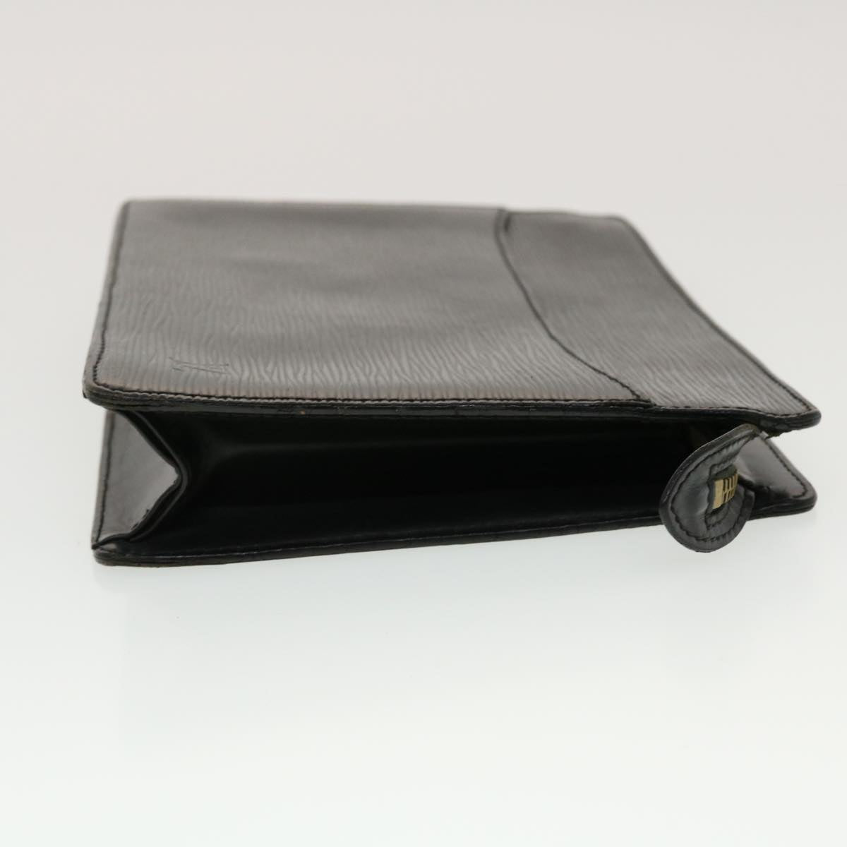 LOUIS VUITTON Epi Pochette Homme Clutch Bag Black LV