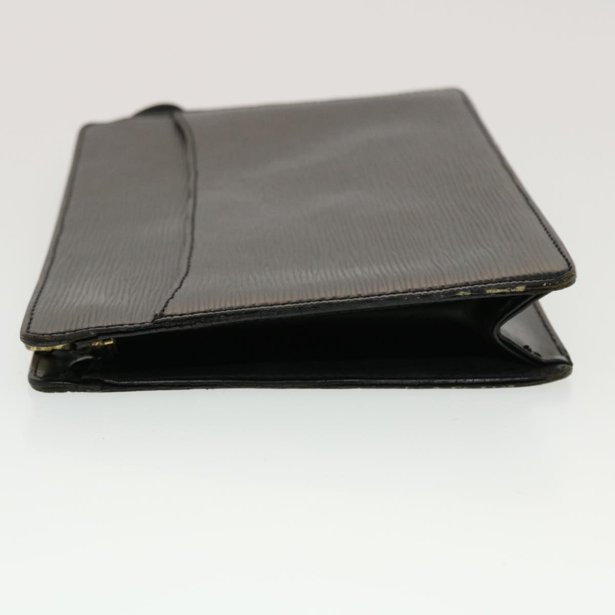 LOUIS VUITTON Epi Pochette Homme Clutch Bag Black LV