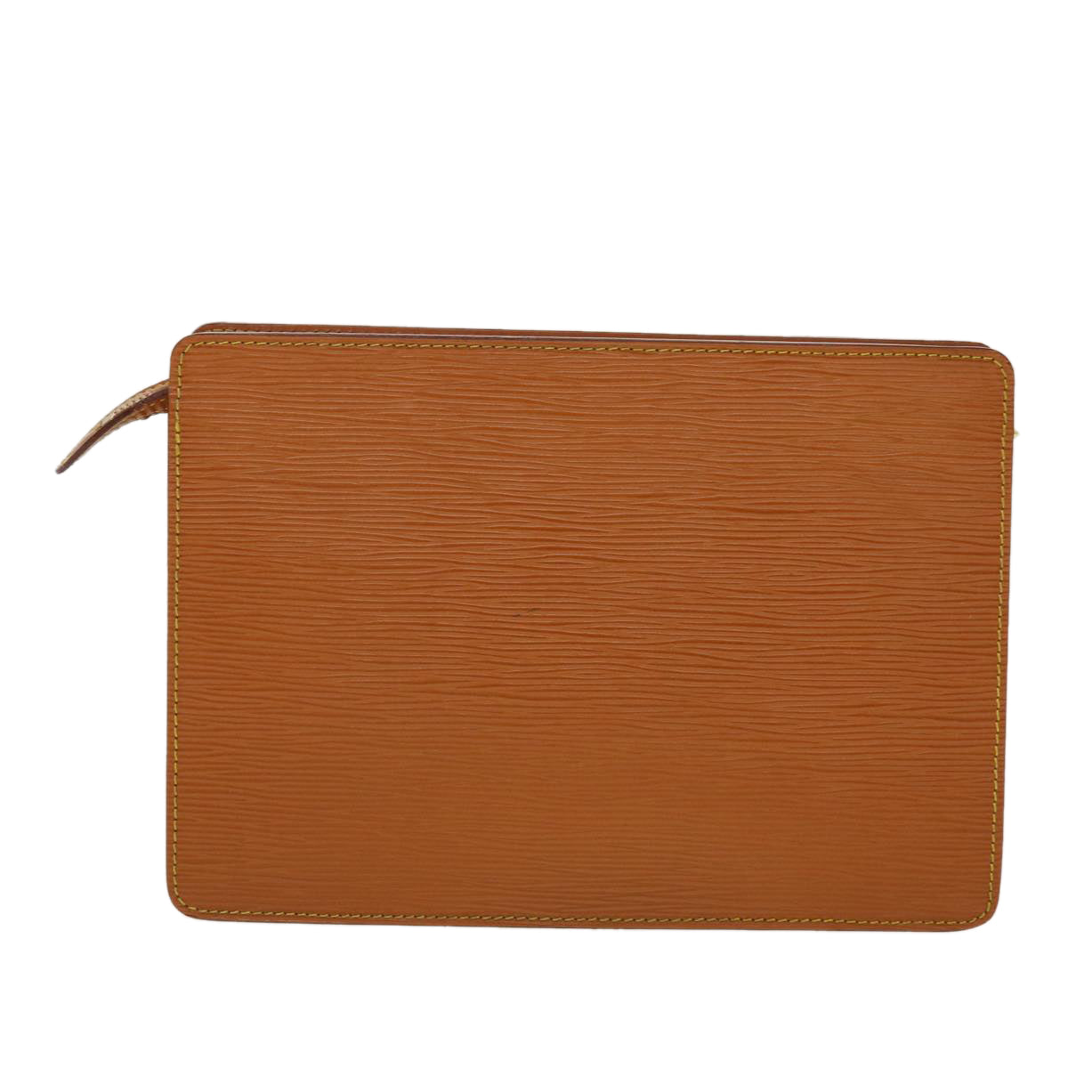 LOUIS VUITTON Epi Pochette Homme Clutch Bag Brown LV