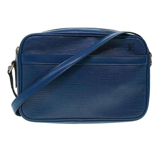 LOUIS VUITTON Epi Trocadero 23 Shoulder Bag Blue M52305 LV Auth 44945