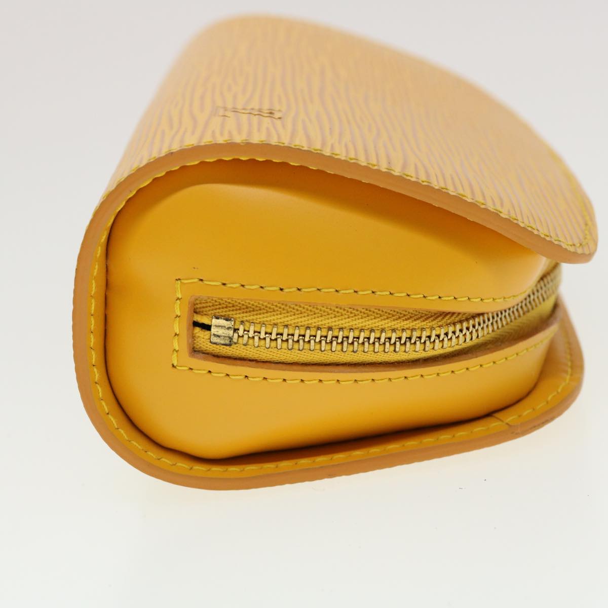 LOUIS VUITTON Epi Dauphine PM Pouch Yellow LV