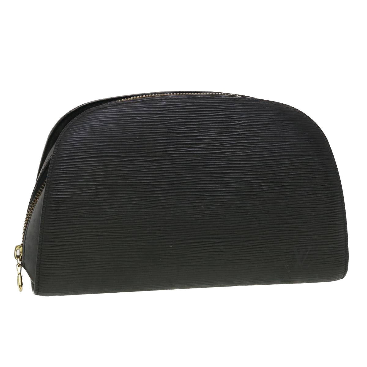 LOUIS VUITTON Epi Dauphine GM Pouch Black LV