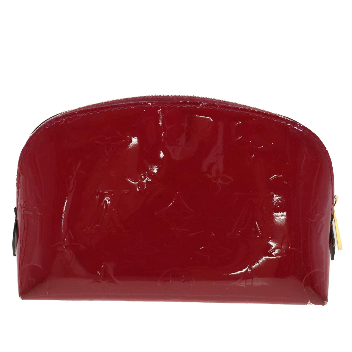 LOUIS VUITTON Vernis Pochette Cosmetic Pouch Rose Andian LV