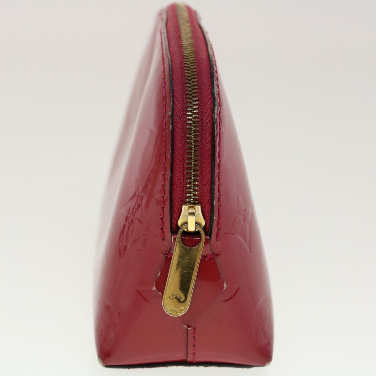 LOUIS VUITTON Vernis Pochette Cosmetic Pouch Rose Andian LV