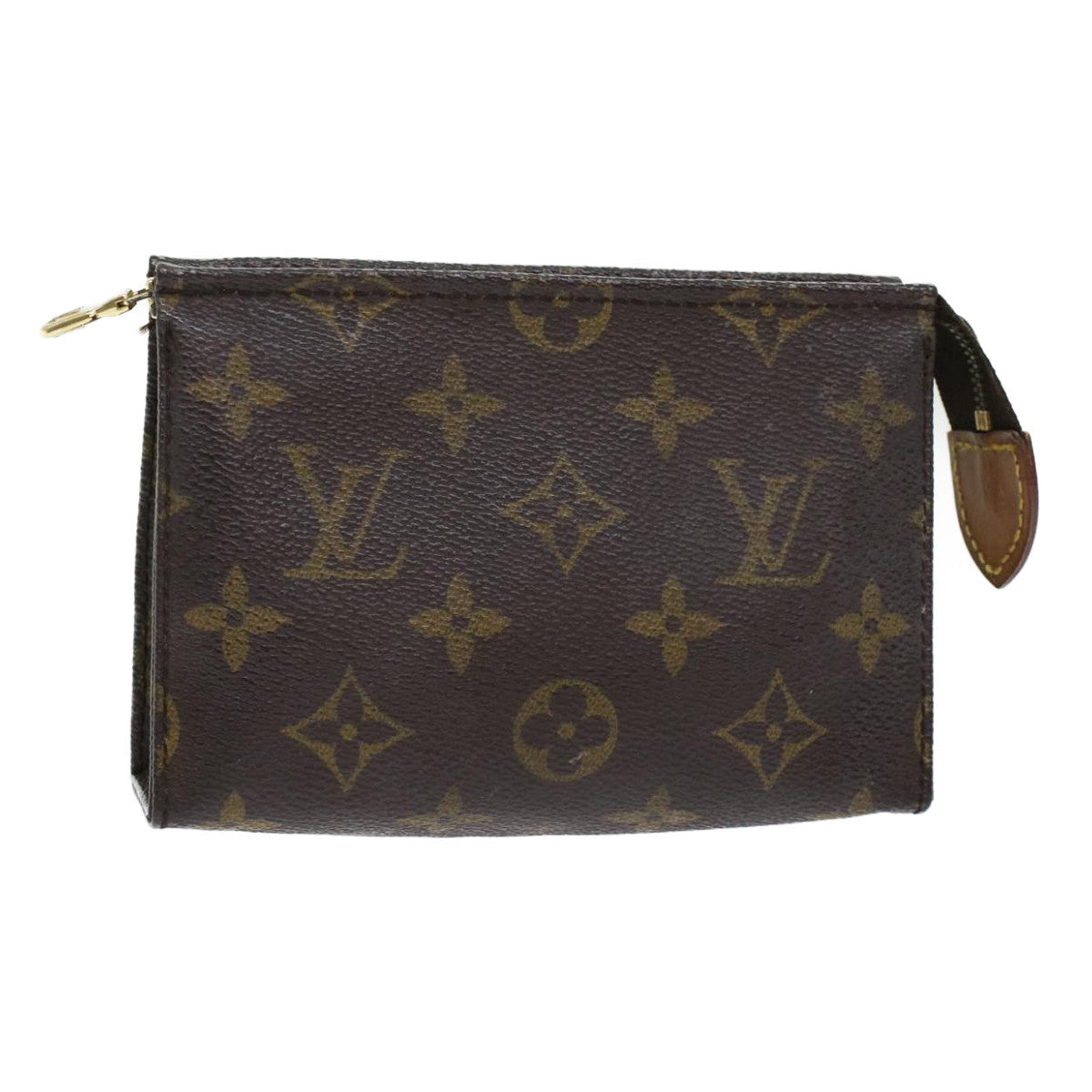 LOUIS VUITTON Monogram Poche Toilette 15 Pouch LV