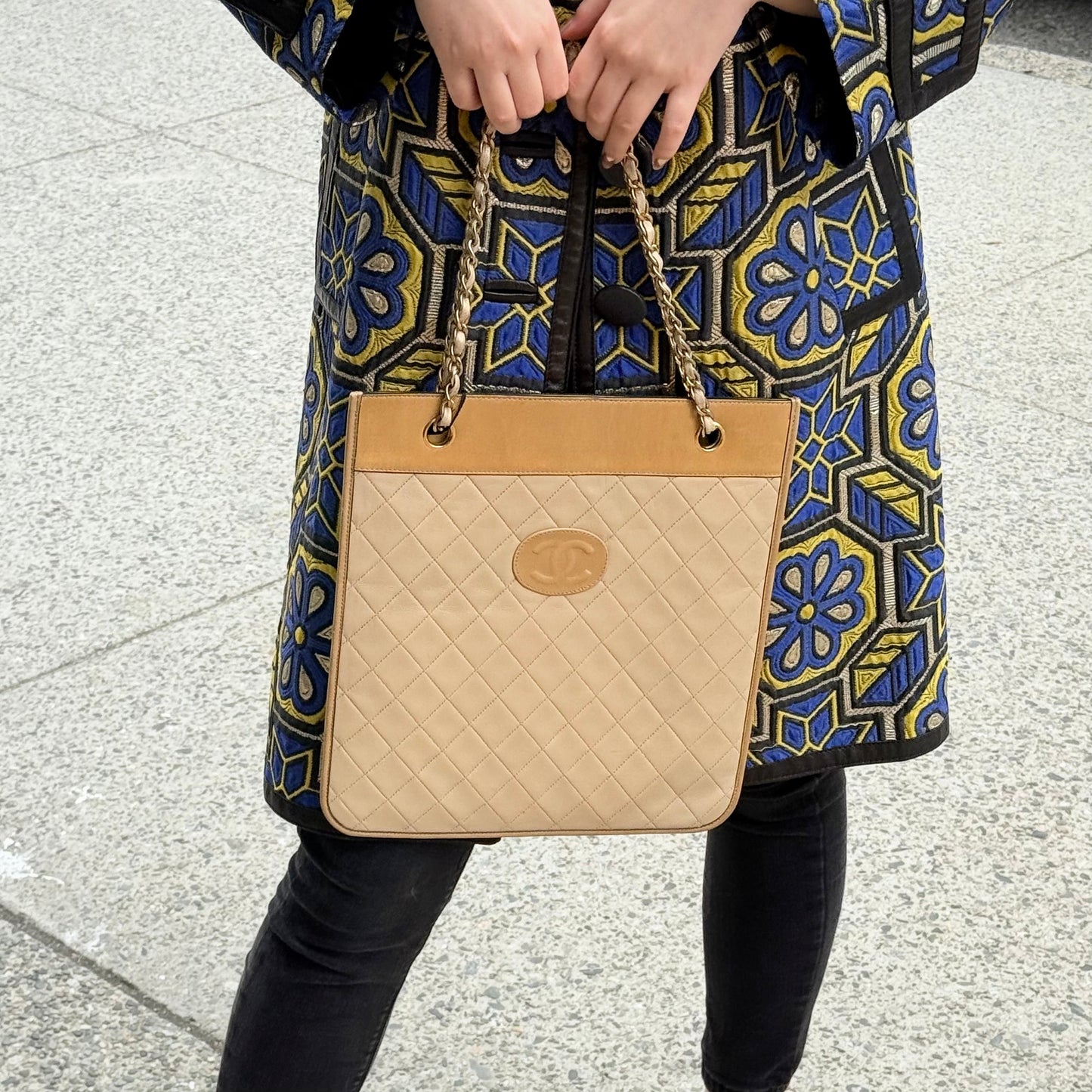 Chanel Flat Chain Shoulder Bag