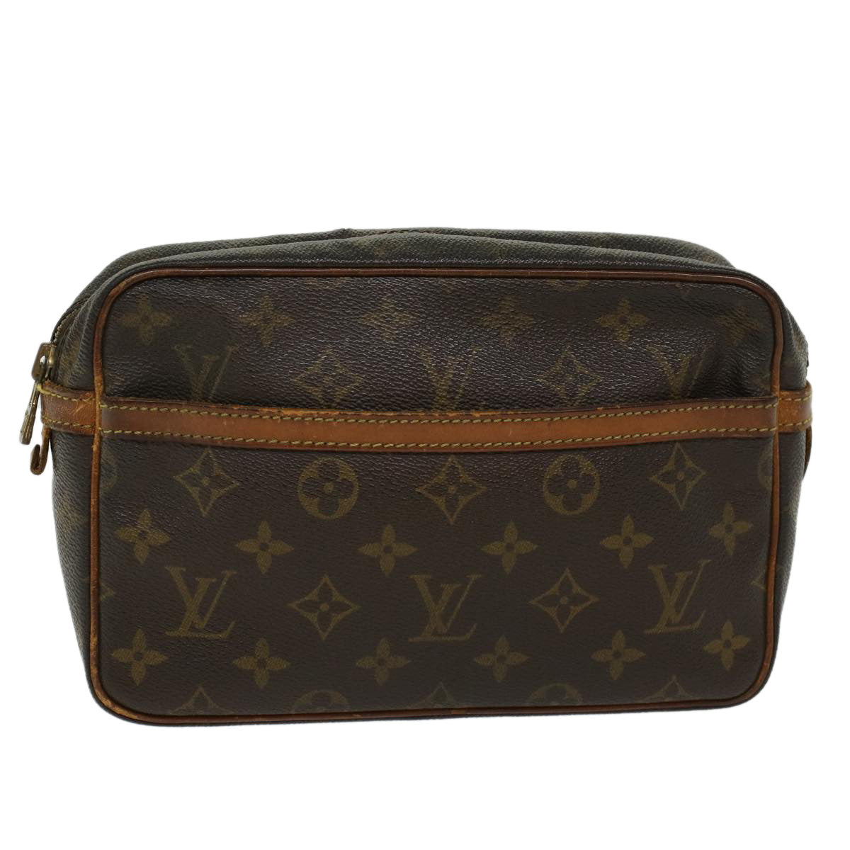 LOUIS VUITTON Monogram Compiegne 23 Clutch Bag LV