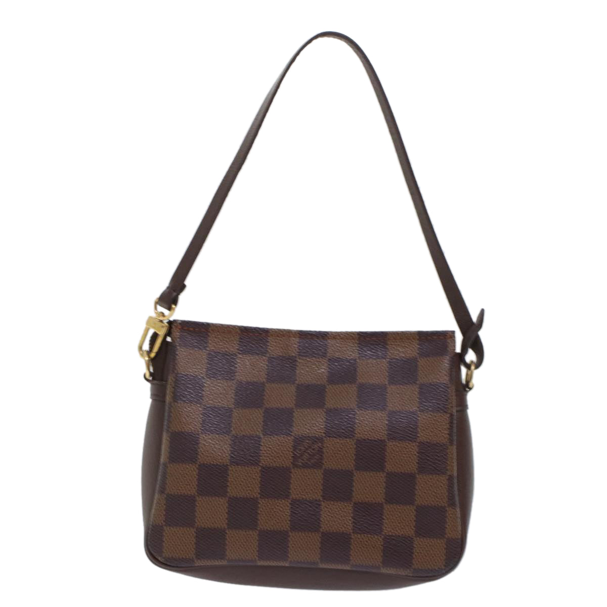LOUIS VUITTON Damier Ebene Trousse Make Up Pouch LV Auth