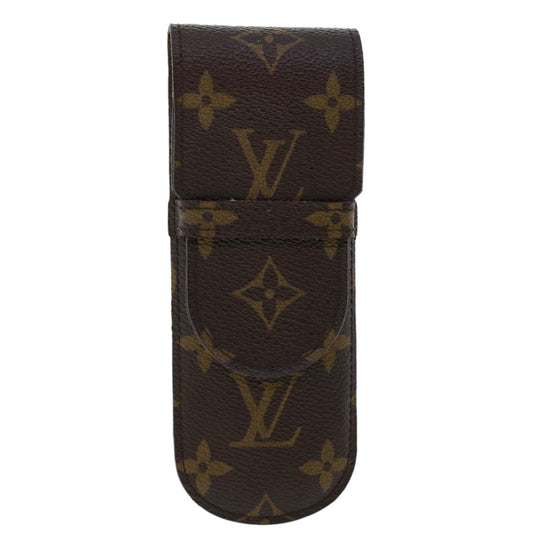 LOUIS VUITTON Monogram Etui Lunette Rabat Glasses Case M62970 LV Auth 45695