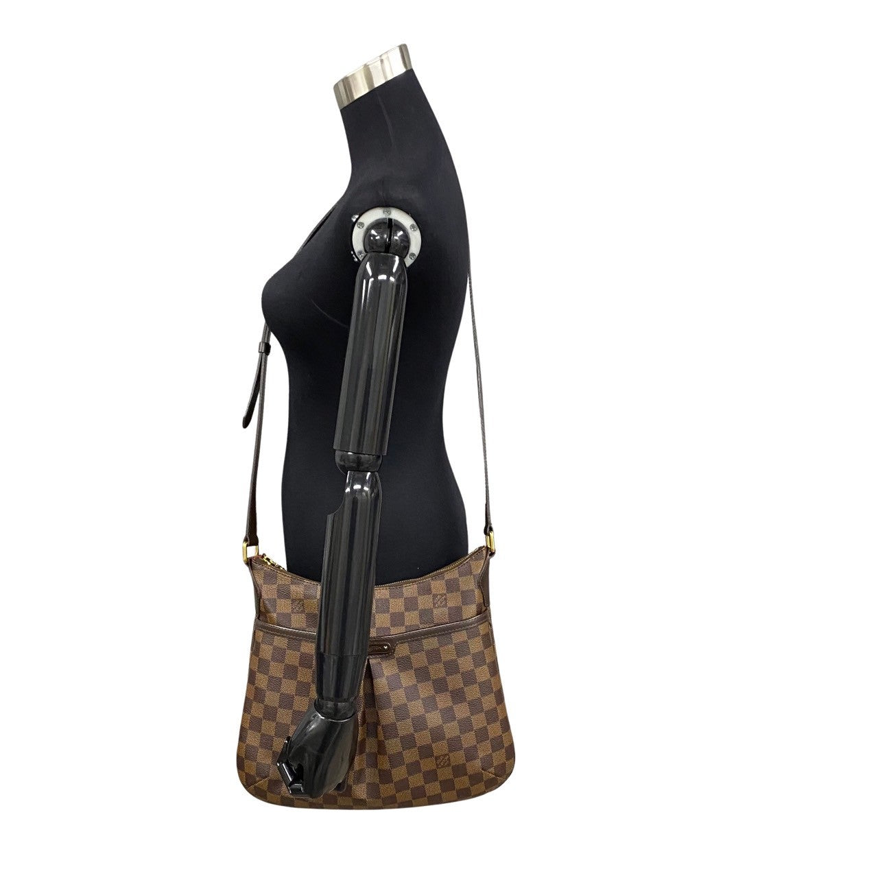 LOUIS VUITTON Shoulder Bag Leather, PVC Brown Damier Bloomsbury PM Women(Unisex)