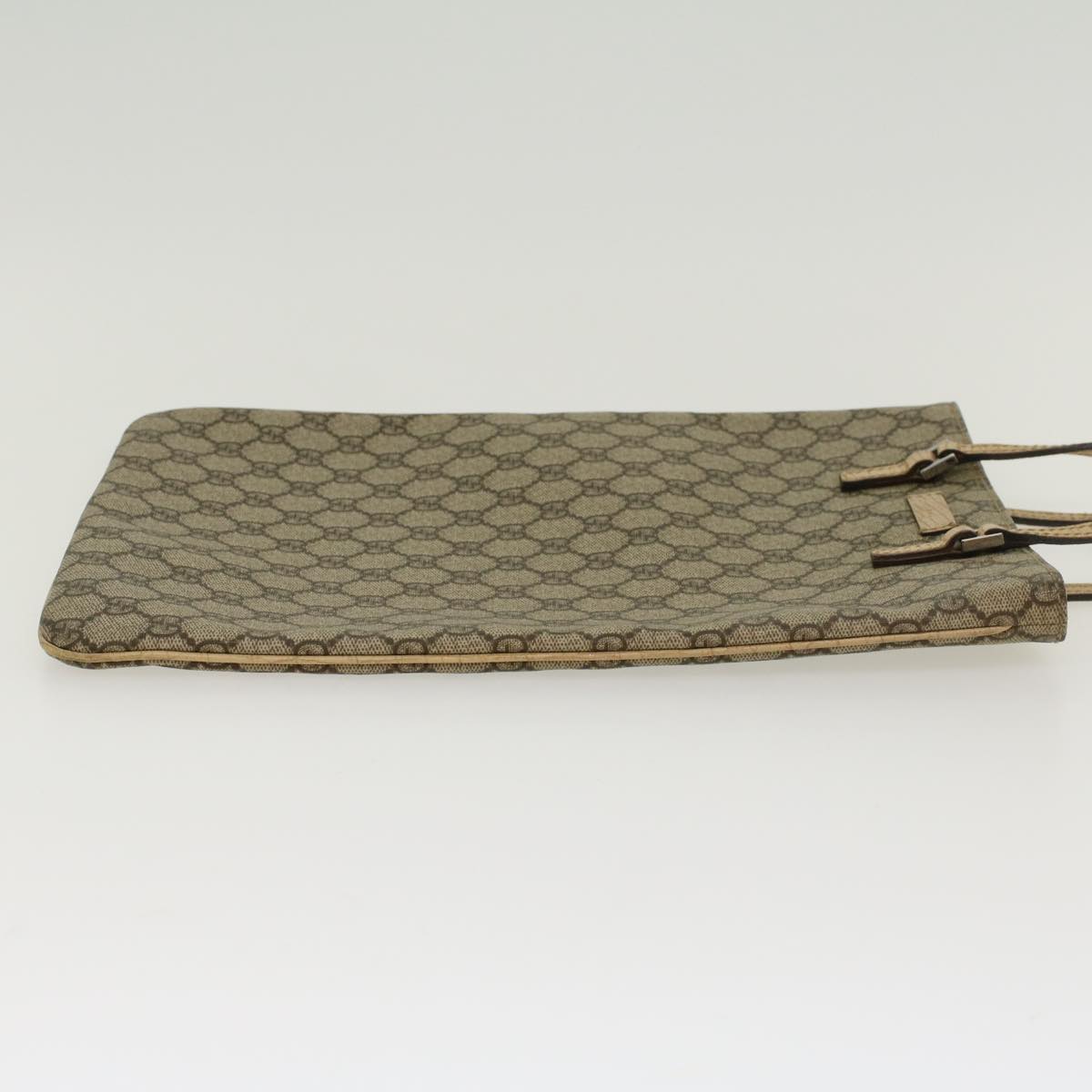 Gucci Leather Canvas Handbag