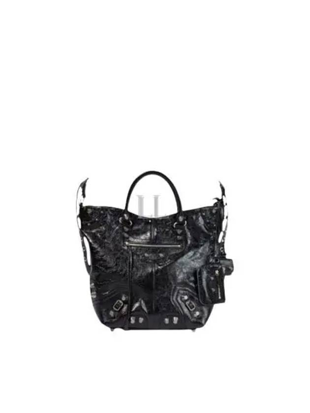 Luxury Balenciaga Trending 2026 Le Cagole Medium Tote Bag Black