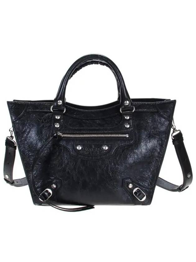 Luxury Balenciaga Trending 2026 Neo Classic East West Tote Bag Black