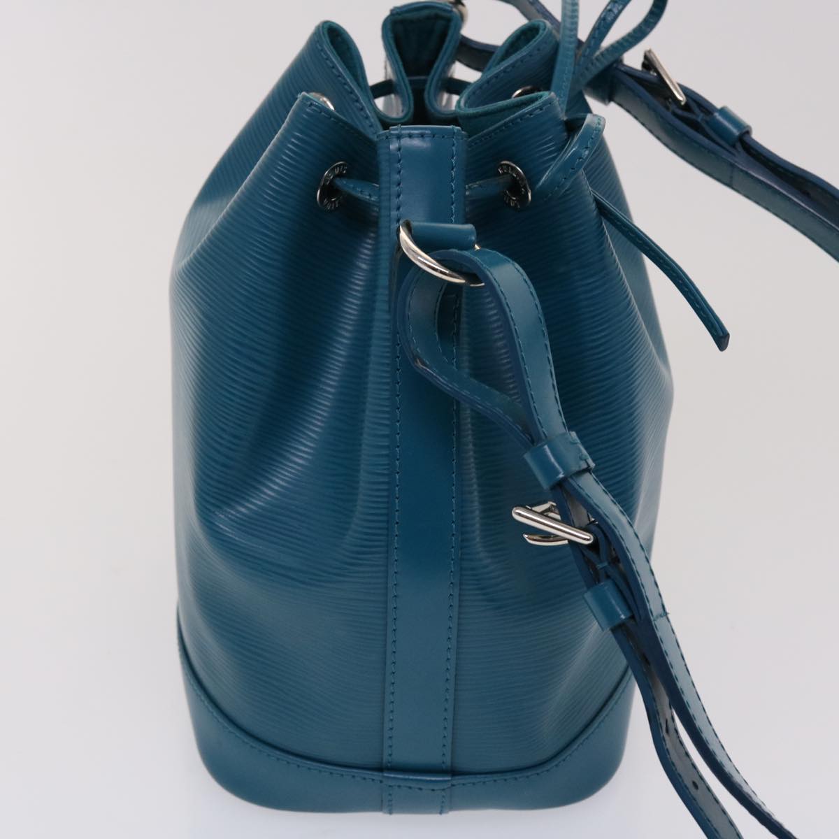 LOUIS VUITTON Epi Noe BB Shoulder Bag Light Blue Cyan LV Auth