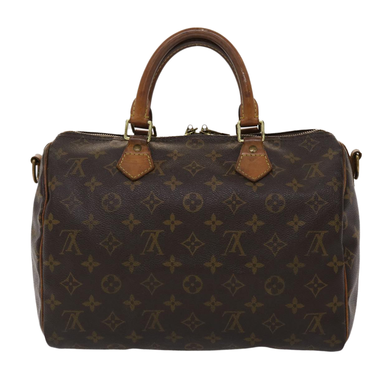 LOUIS VUITTON Monogram Bandouliere 30 Hand Bag 2way LV Auth