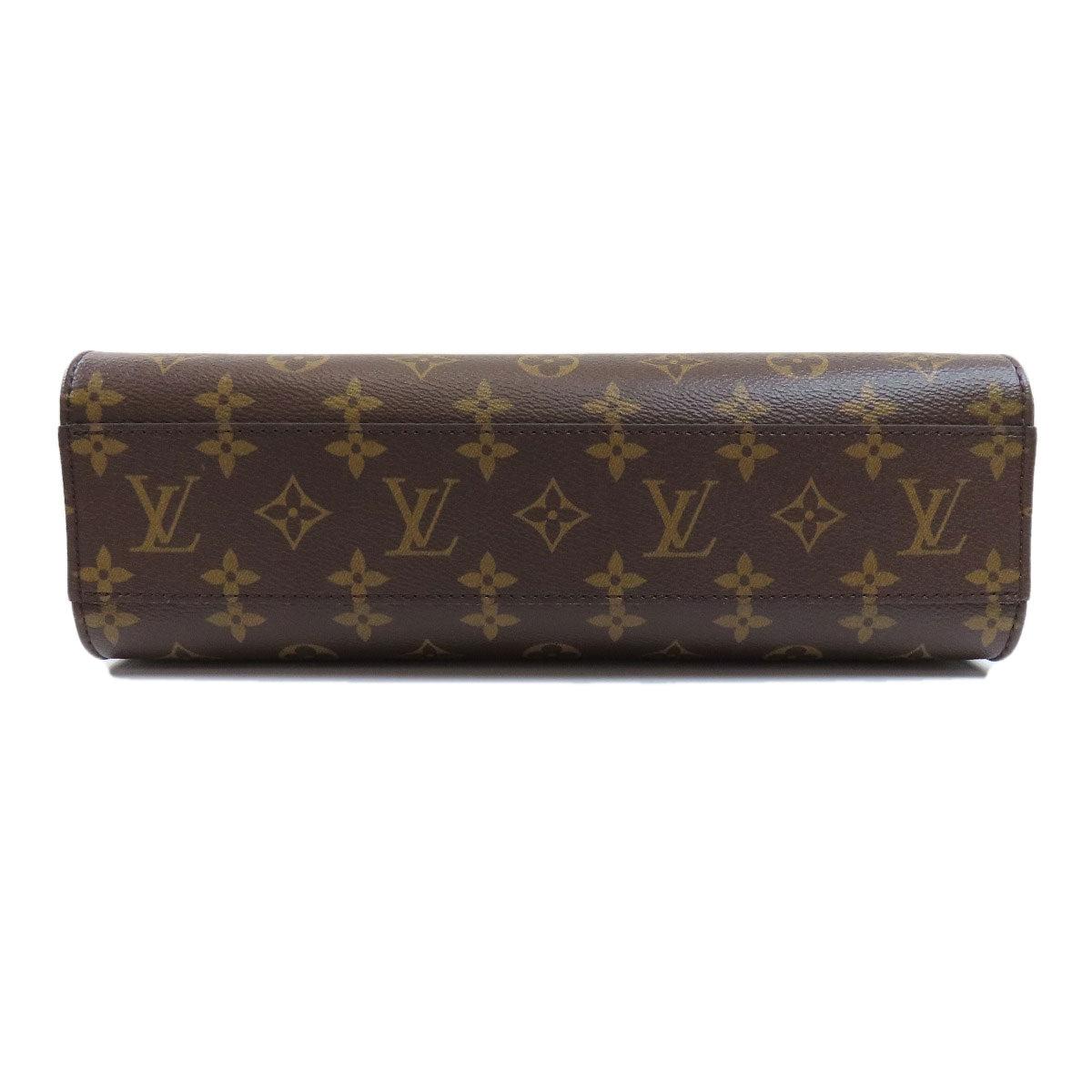 LOUIS VUITTON Tote Bag Monogram canvas Brown Sac Plat PM Monogram