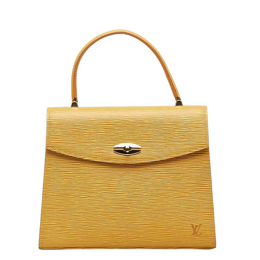 Louis Vuitton Epic Marseille Handbag M52379 Yellow Leather Louis Vuitton