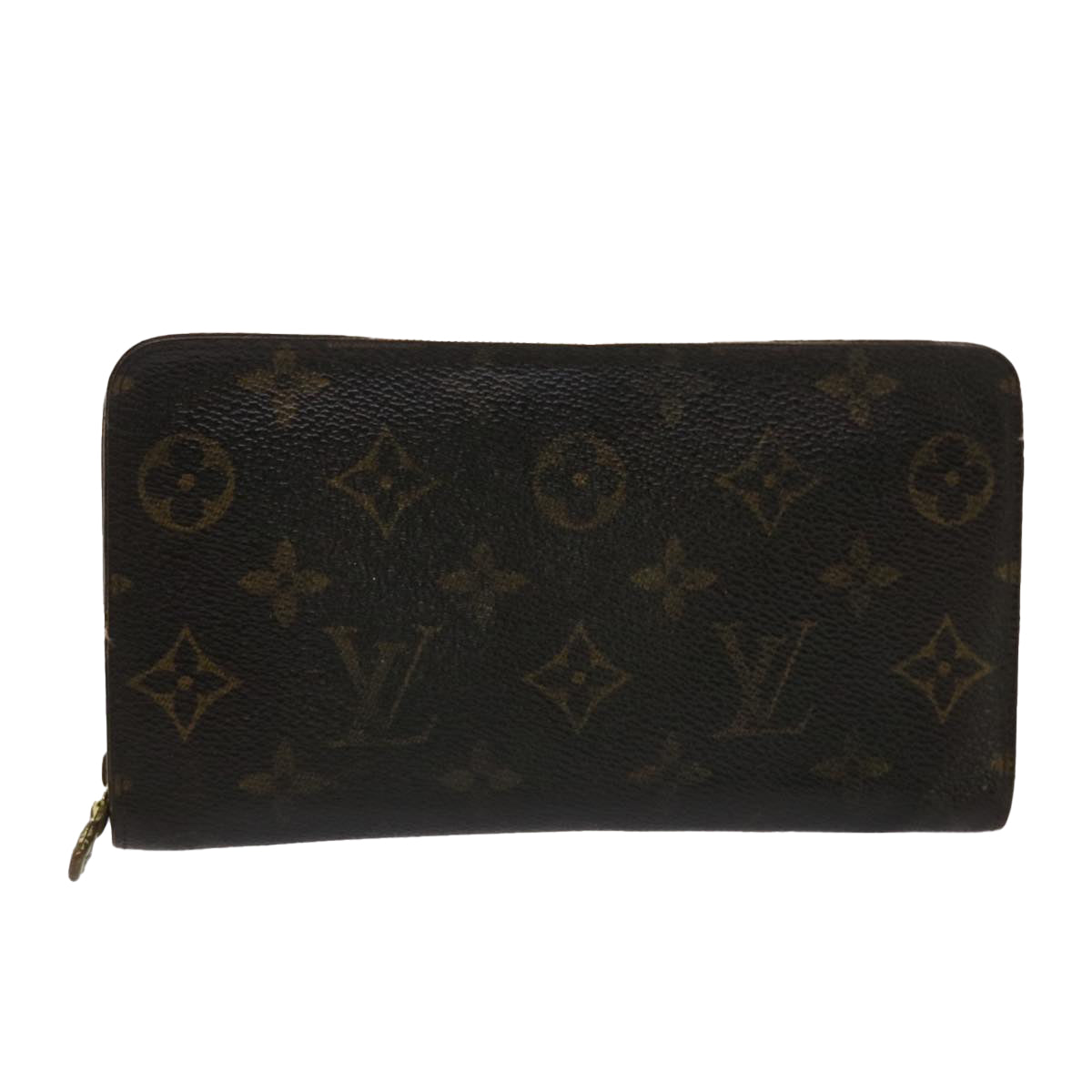LOUIS VUITTON Monogram Long Wallet LV Auth 46540