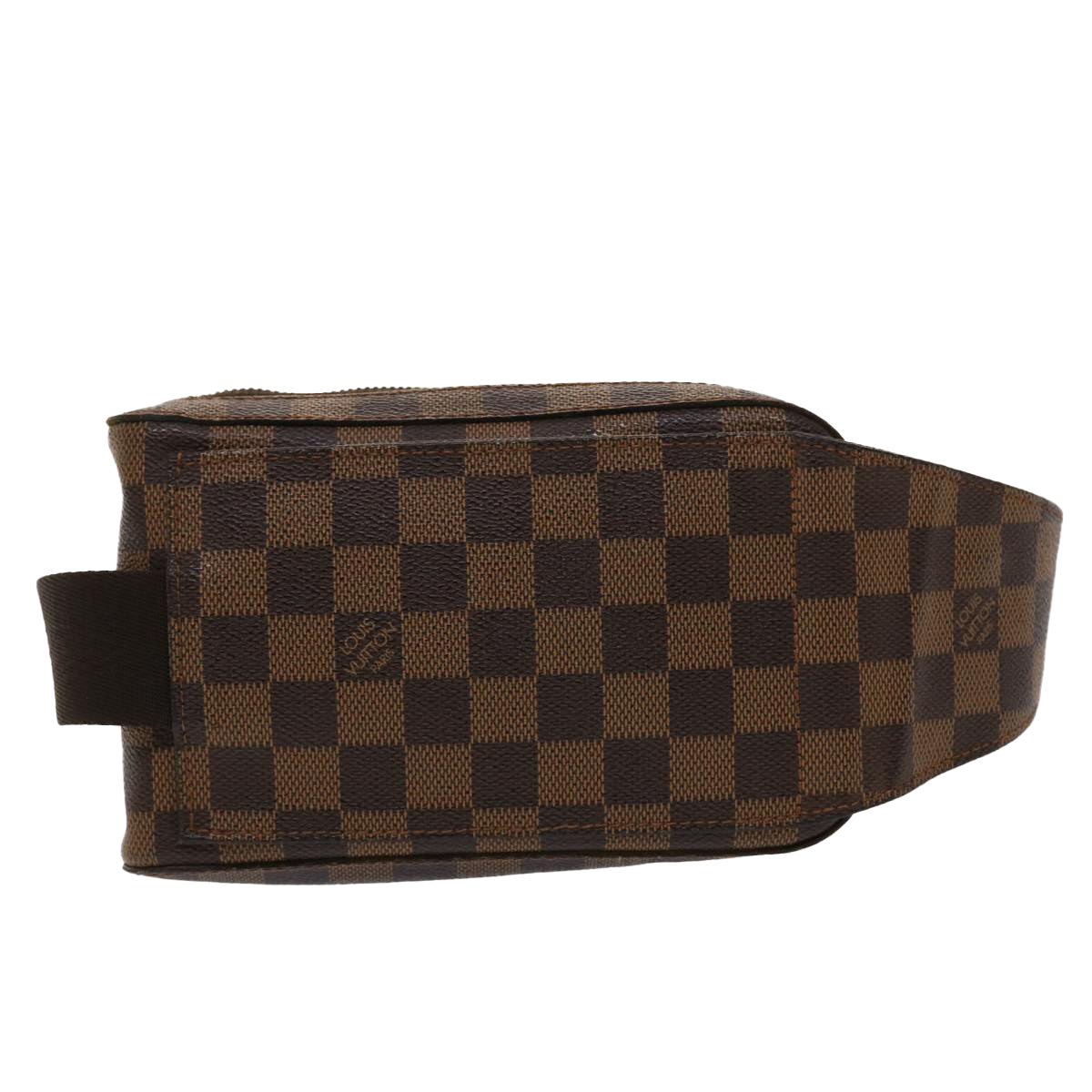 LOUIS VUITTON Damier Ebene Geronimos Shoulder Bag LV Auth