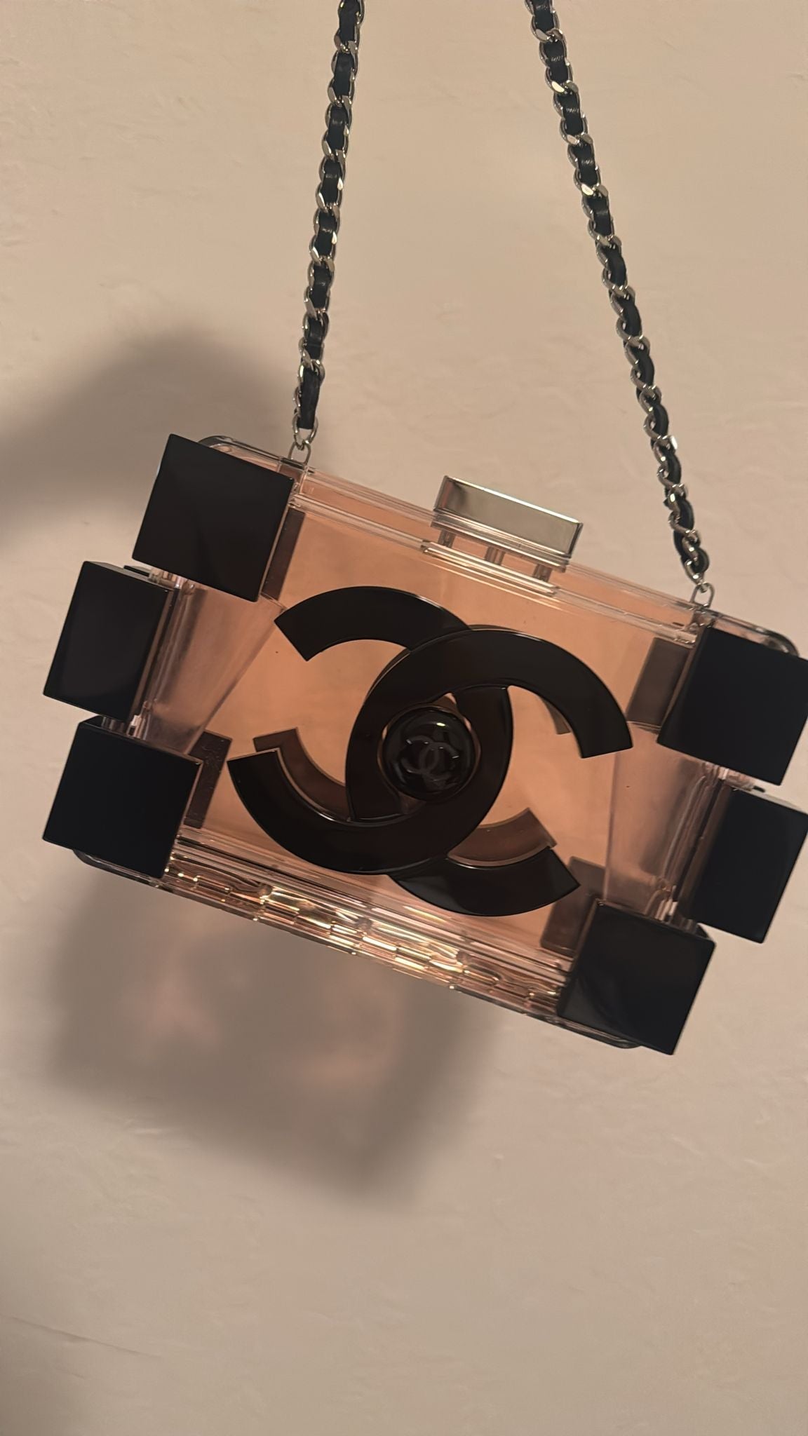 Rare Chanel Lego clutch minaudiÃ¨re