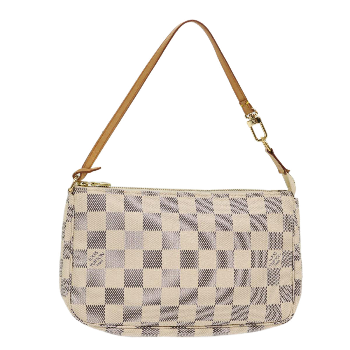 LOUIS VUITTON Damier Azur Pochette Accessoires Pouch LV Auth