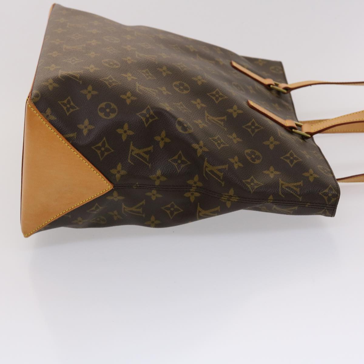 LOUIS VUITTON Monogram Cabas Mezzo Tote Bag LV Auth