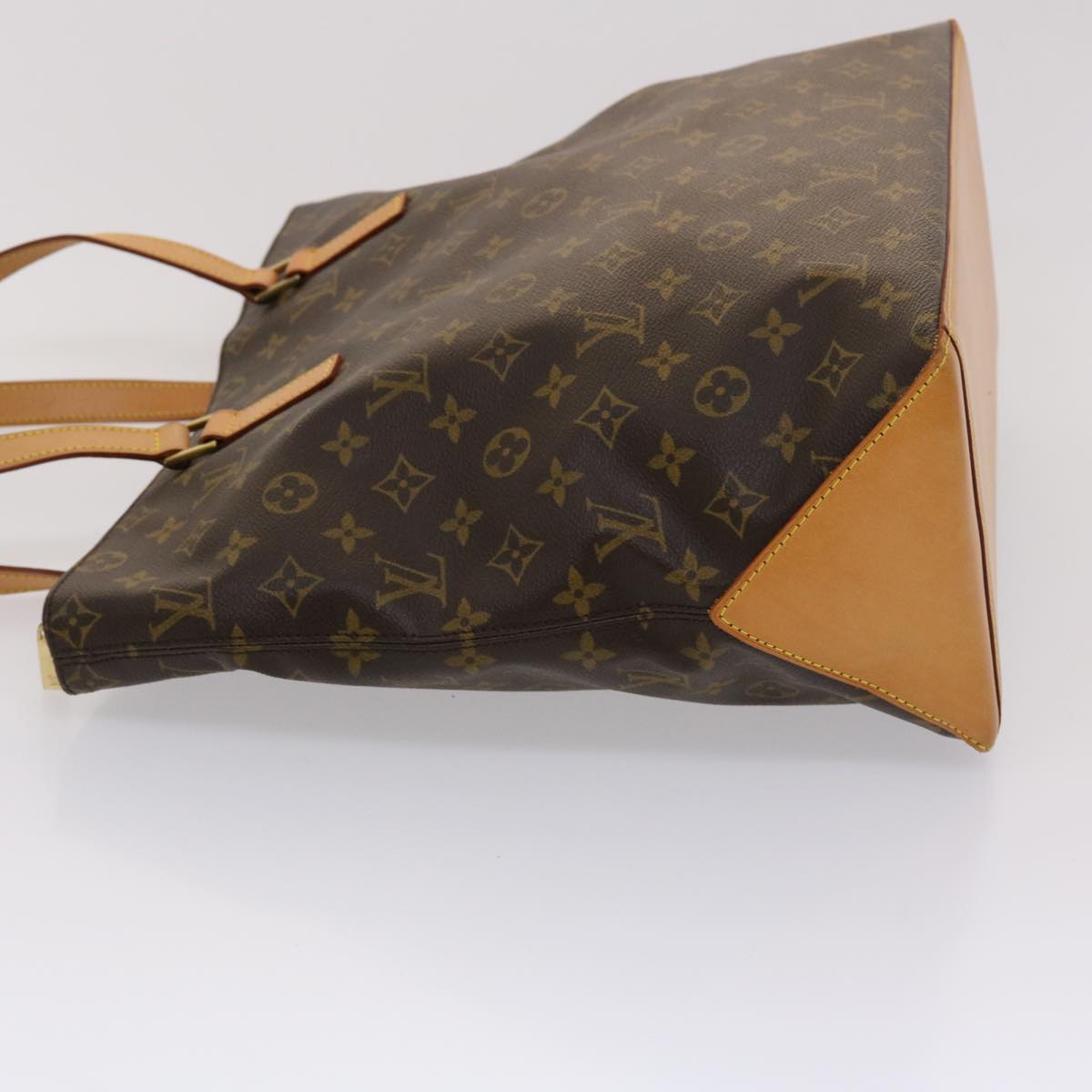 LOUIS VUITTON Monogram Cabas Mezzo Tote Bag LV Auth