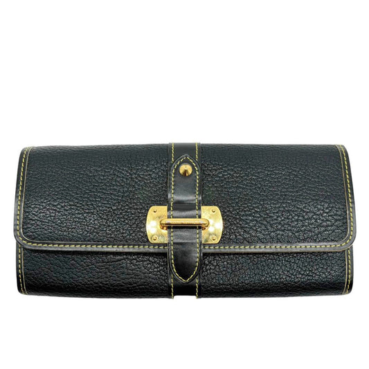 LOUIS VUITTON  Suhali Portefeuille Favori Noir