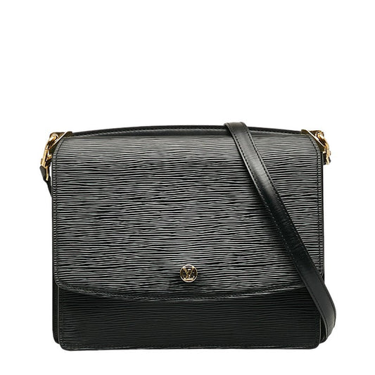 Louis Vuitton M52362 Black Leather Louis Vuitton M52362 Black Leather Ladies Louis Vuitton