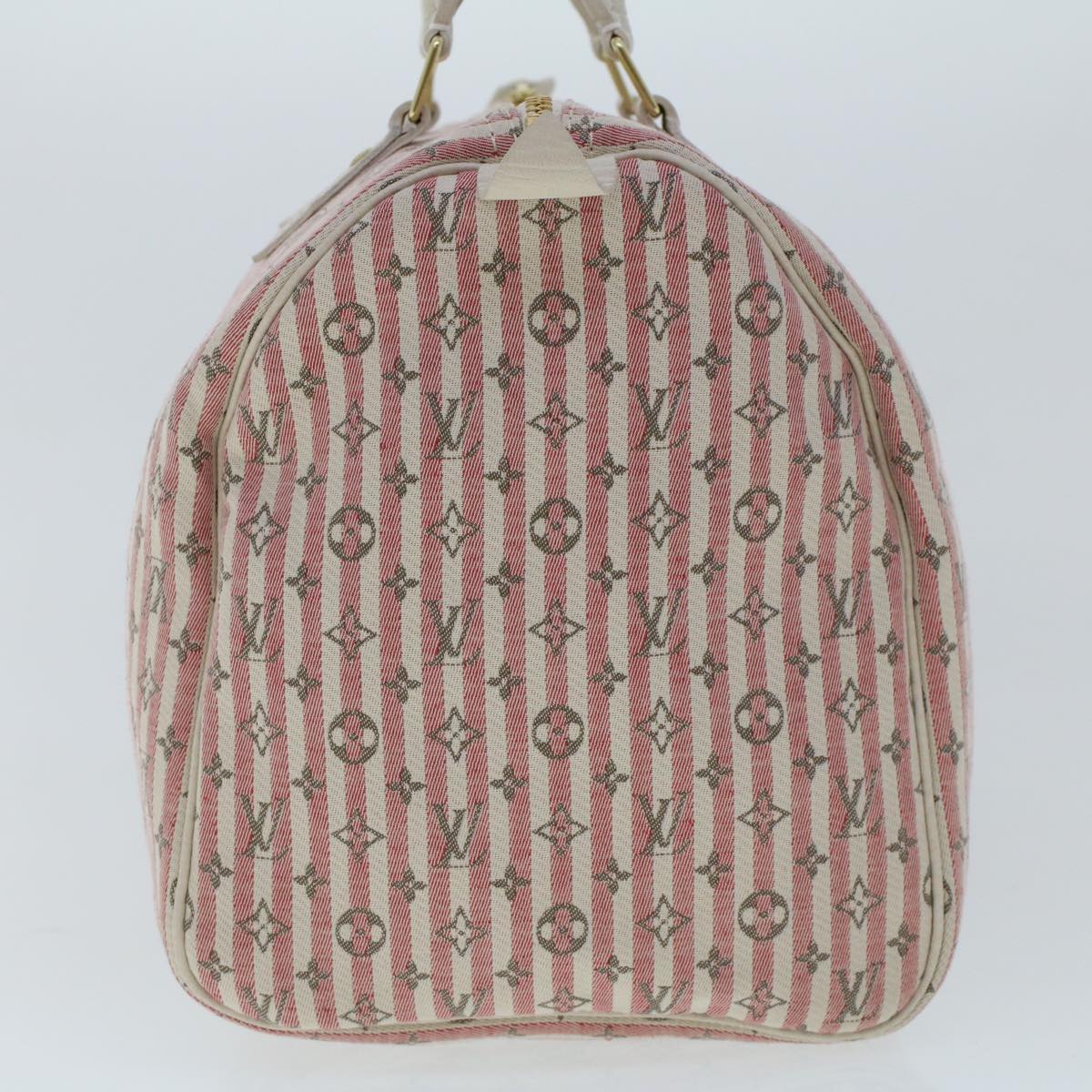 LOUIS VUITTON Monogram Mini Lin Croisette Hand Bag Auth