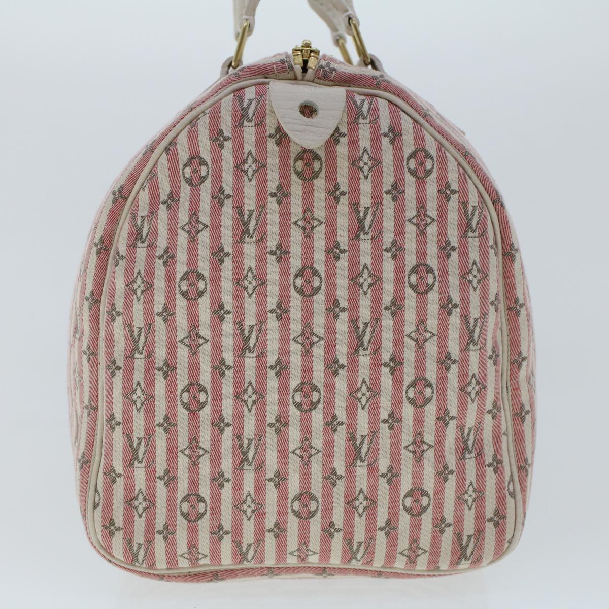 LOUIS VUITTON Monogram Mini Lin Croisette Hand Bag Auth