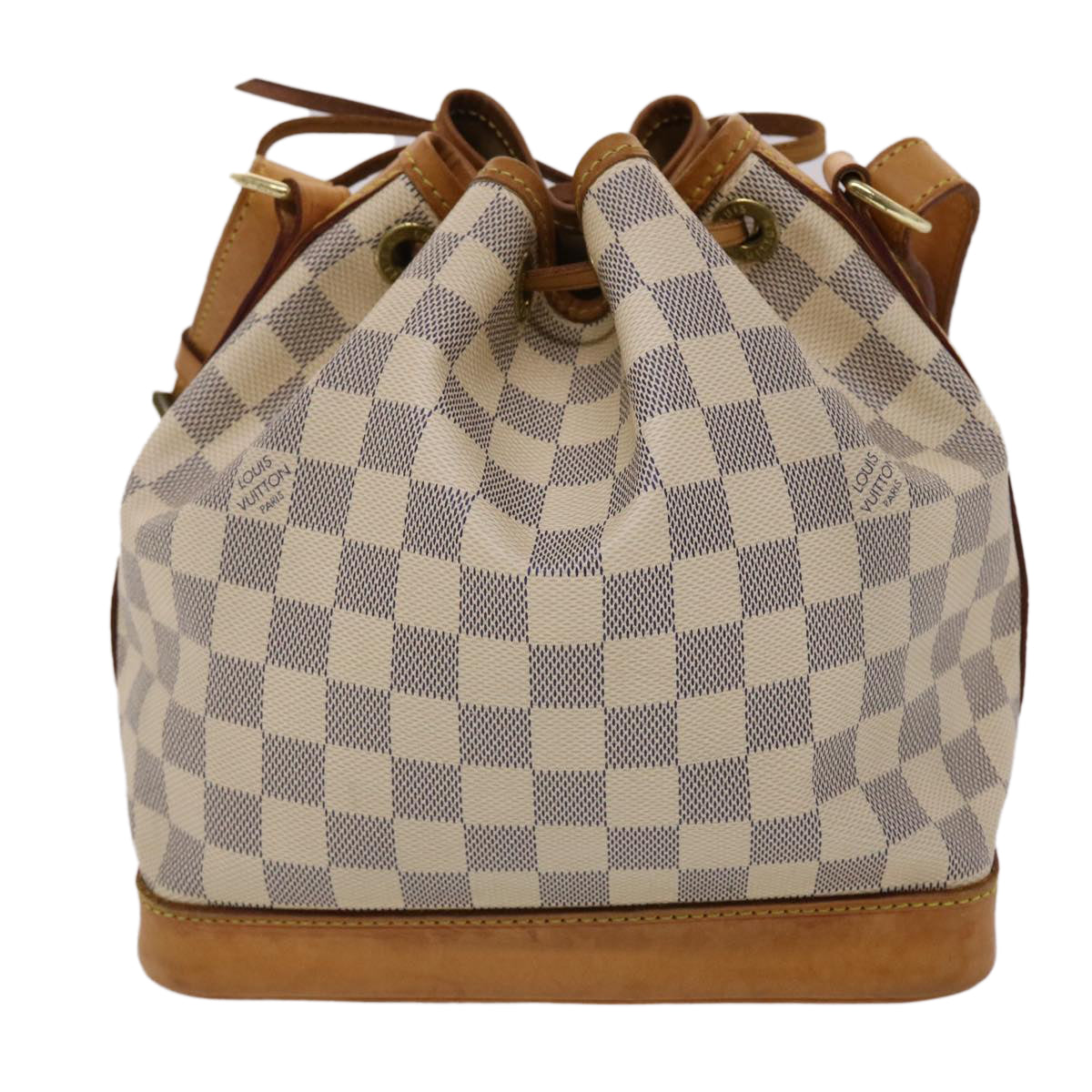 LOUIS VUITTON Damier Azur Noe BB Shoulder Bag LV Auth