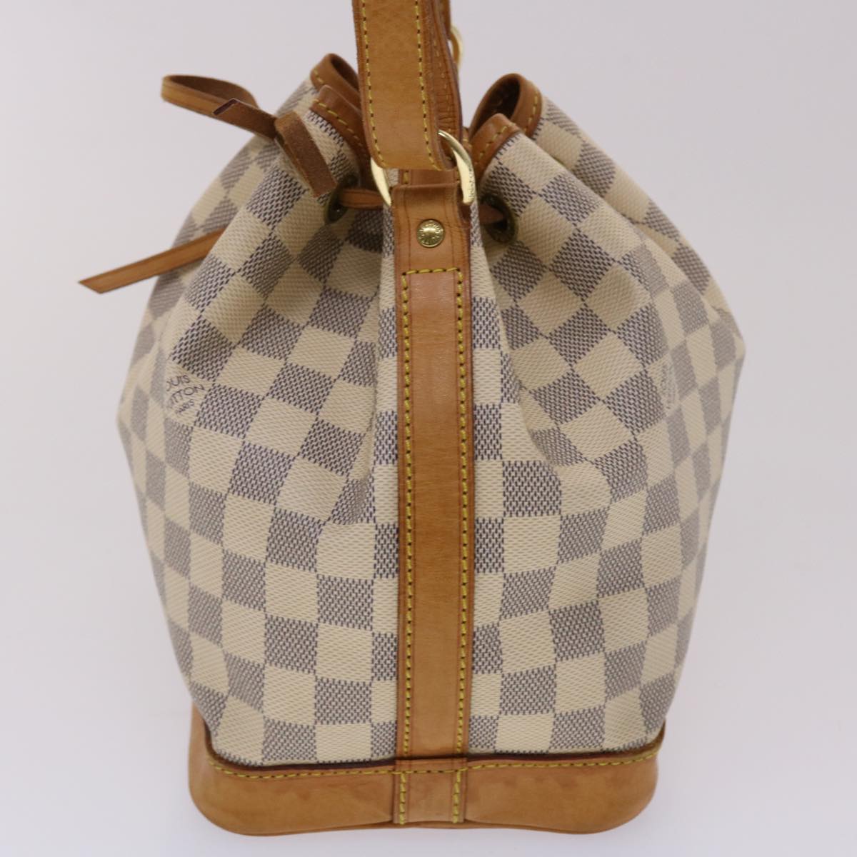 LOUIS VUITTON Damier Azur Noe BB Shoulder Bag LV Auth
