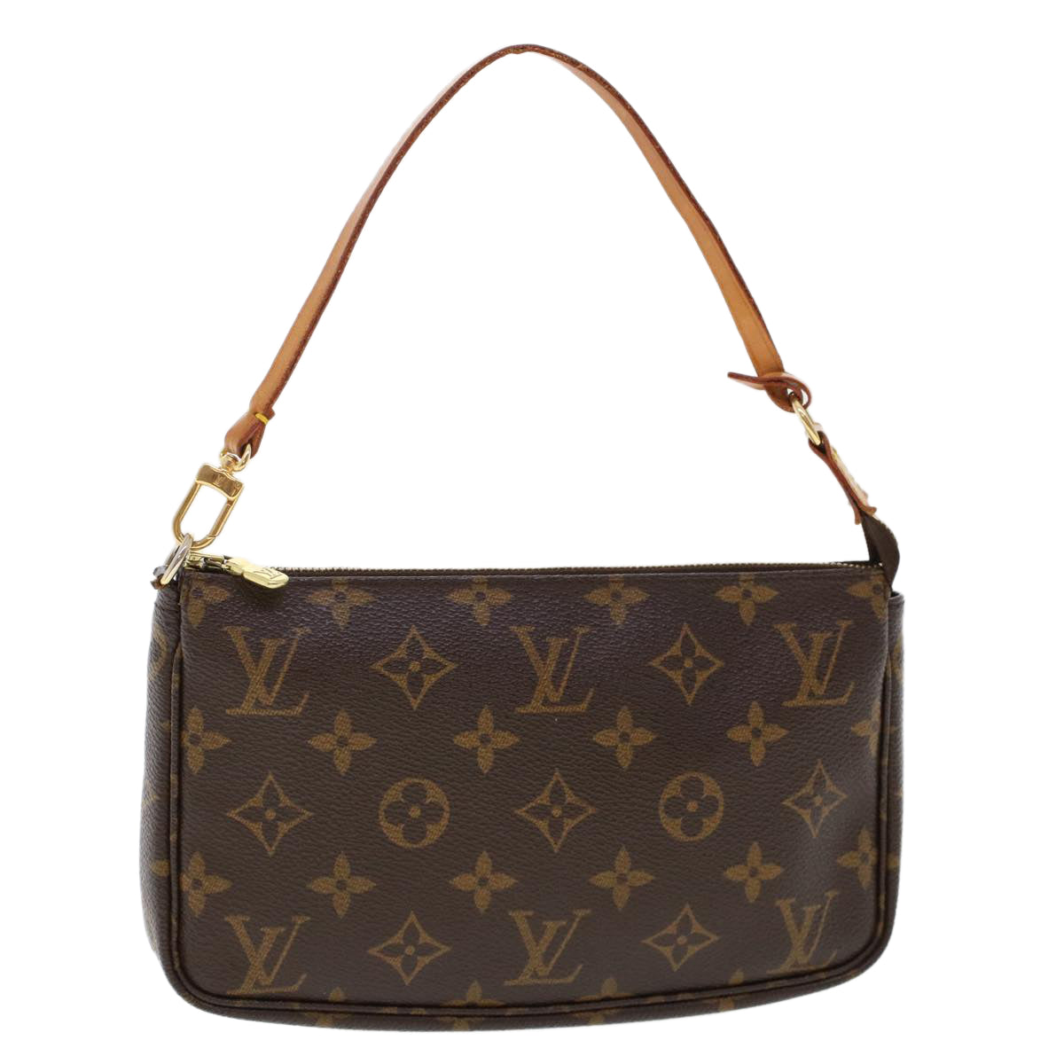 LOUIS VUITTON Monogram Pochette Accessoires Pouch M51980 LV Auth 46986