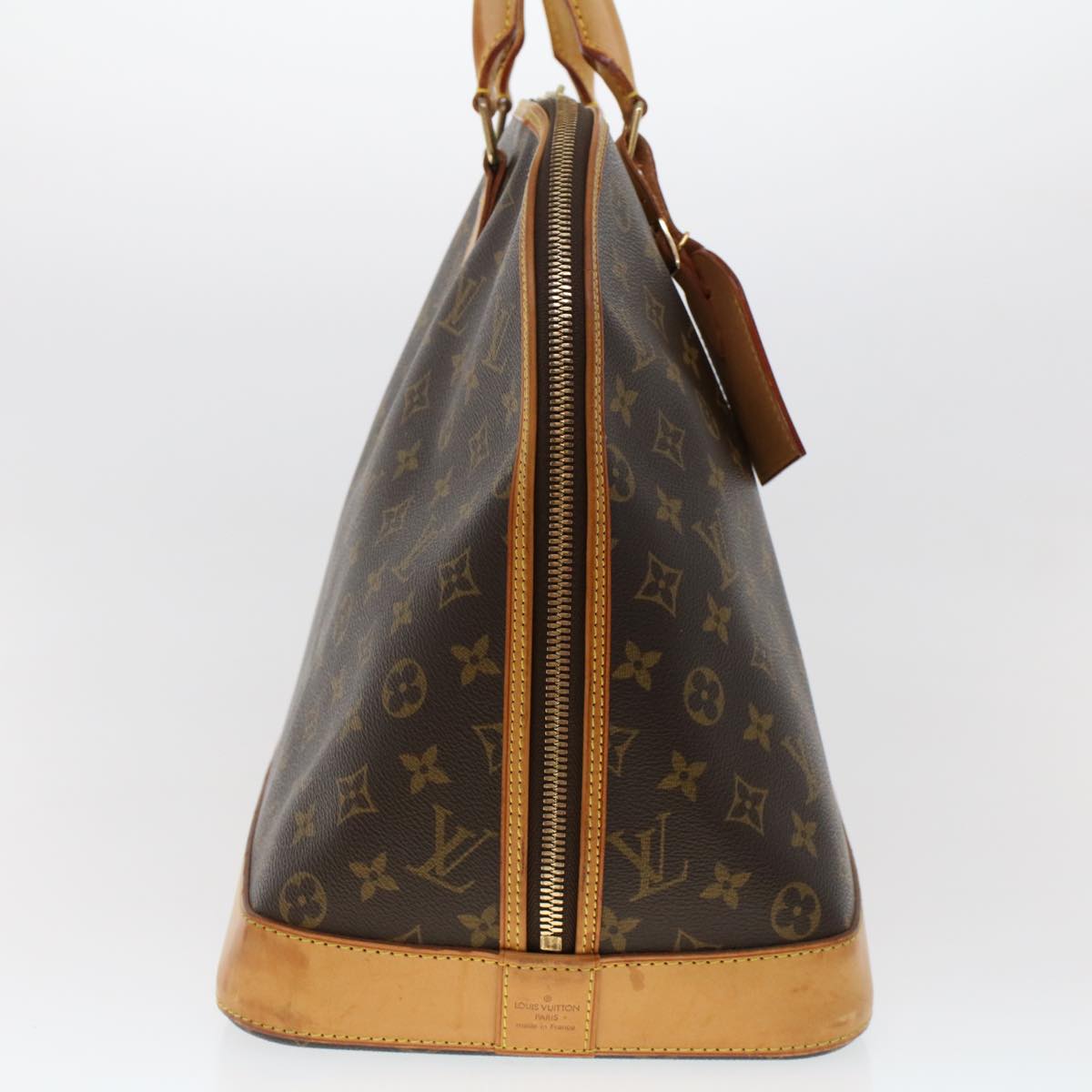 LOUIS VUITTON Monogram Alma Voyage MM Hand Bag LV Auth