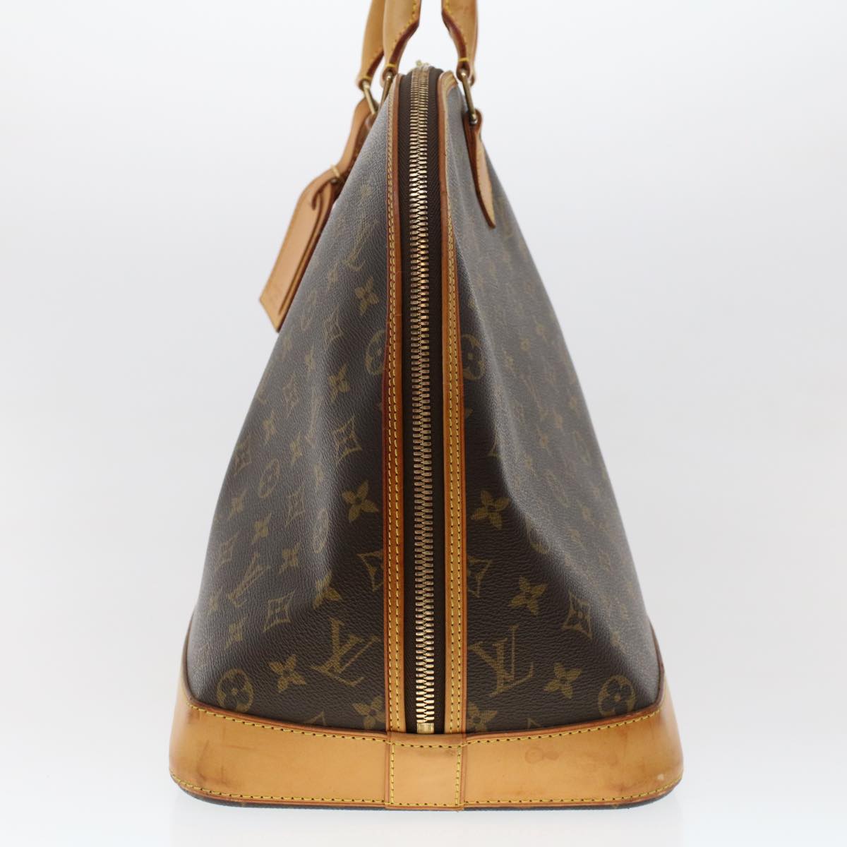 LOUIS VUITTON Monogram Alma Voyage MM Hand Bag LV Auth